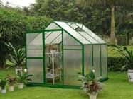 Kleiner 10 mm UV Polycarbonat Hobby Mini Gewächshaus für Garten und Hof 6' X 6'