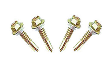galvanisierter Stahlgewächshausrahmen zerteilt lange Bohrschraube Ø5.5mm 25mm Selbst