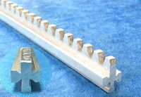 1450mm langes StahlZahnstangentrieb, hartes ununterbrochenes Belüftungsgestell der Aluminiumlegierung