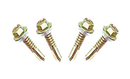25mm lange galvanisierte Stahlselbstbohrende Metallschrauben für dünne Stahlplatte/Rohr