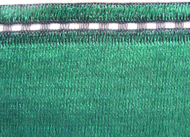 Dunkelgrünes HDPE materielles Zaun-Netz, Garten-Balkon-Schatten-Filetarbeit