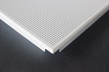 Verwittern Sie das beständige akustische, die Decken-Fliesen-Aluminium/galvanisiertes Stahlweiß beschichtet werden