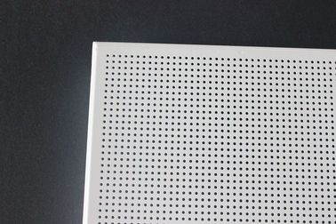 Verwittern Sie das beständige akustische, die Decken-Fliesen-Aluminium/galvanisiertes Stahlweiß beschichtet werden