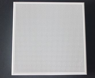 Verwittern Sie das beständige akustische, die Decken-Fliesen-Aluminium/galvanisiertes Stahlweiß beschichtet werden