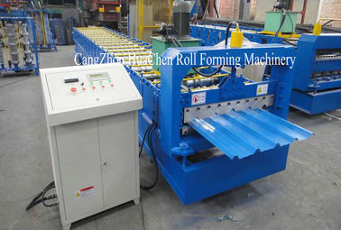 Automatisches Dach-Blatt galvanisierte Stahlrolle, die Maschine mit 19 Reihen-Rollen bildet
