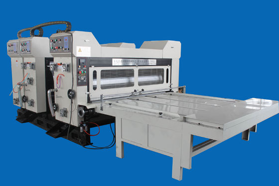 Faltende motorisierte Flexo-Drucknutmaschine 11kw, pneumatische Blockierung