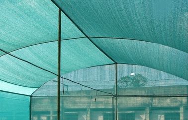 Dunkelgrüne Gewächshaus-Schatten-Filetarbeit