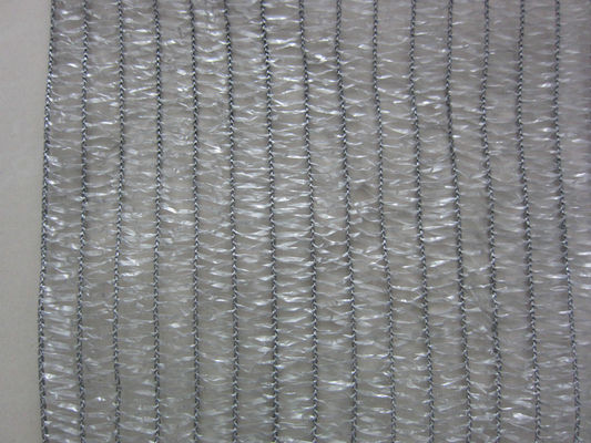 HDPE Raschel gestrickte graue Garten-Schatten-Filetarbeit für Safty-Zaun