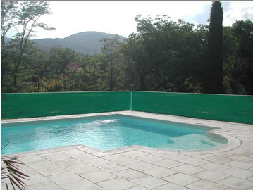HDPE-Hof, Garten-Schatten-Filetarbeits-Zaun für Swimmingpool