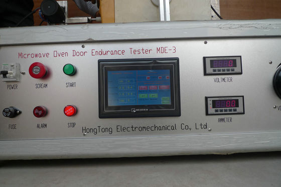 PLC steuern Elektrogerät-Prüfvorrichtungs-Mikrowellenherd-Tür-Ausdauer-Prüfvorrichtung