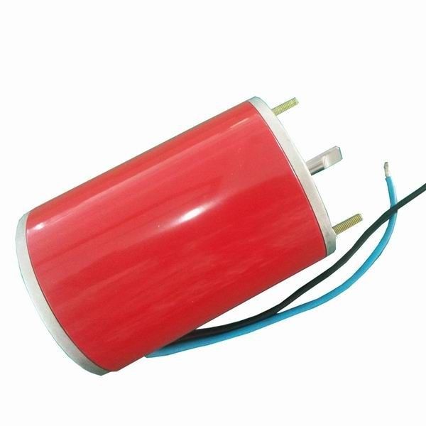 Automatischer Schiebetürmotor der karminroten roten Beschichtung, CW und CCW, lärmarmes reibungsloses Funktionieren 12VDC 3600RPM